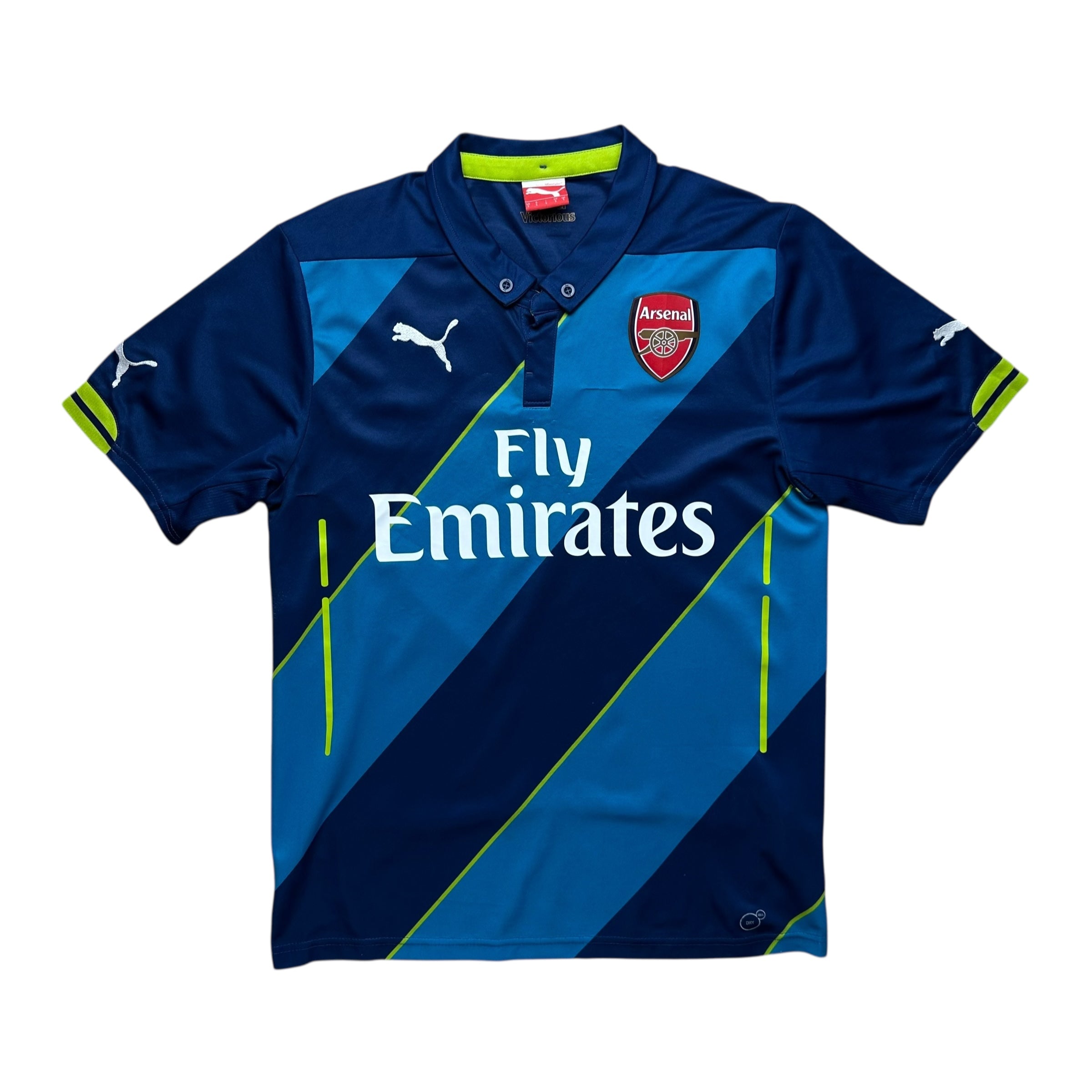 Arsenal 2014-15 Away Shirt (S) S.Cazorla #19